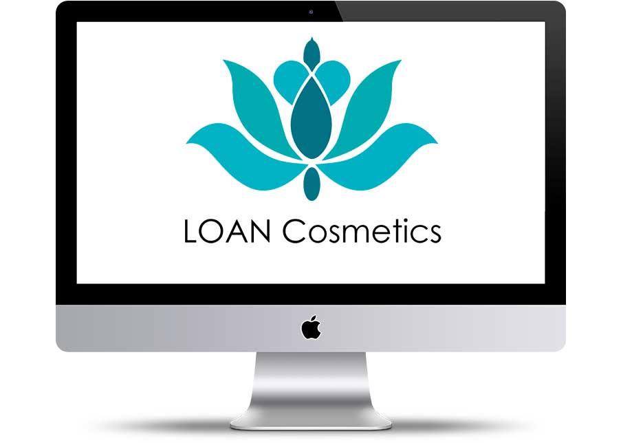 logotipo loan cosmetics